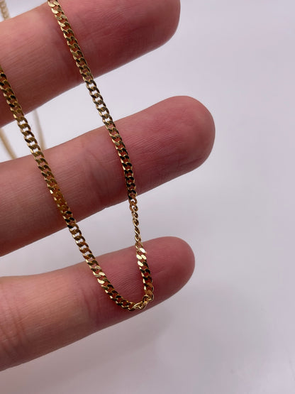 9ct gold chain 235