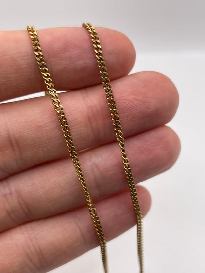 9ct gold chain 182