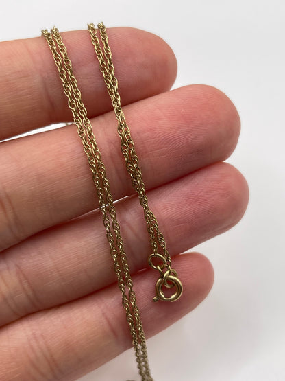9ct gold chain 166