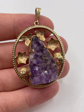 Load image into Gallery viewer, 9ct gold amethyst pendant
