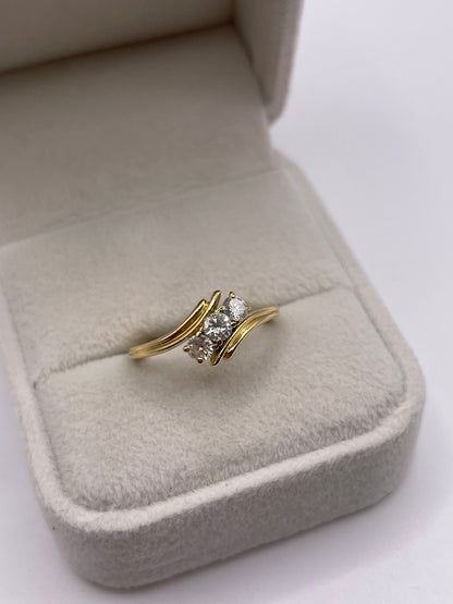 18ct gold diamond ring