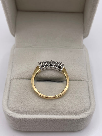 18ct gold diamond ring