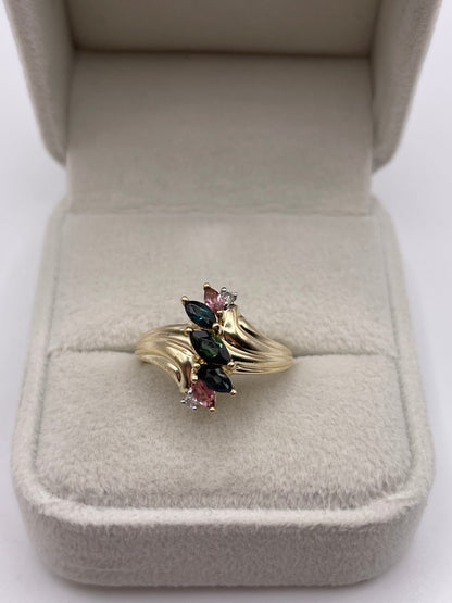 9ct gold sapphire ring