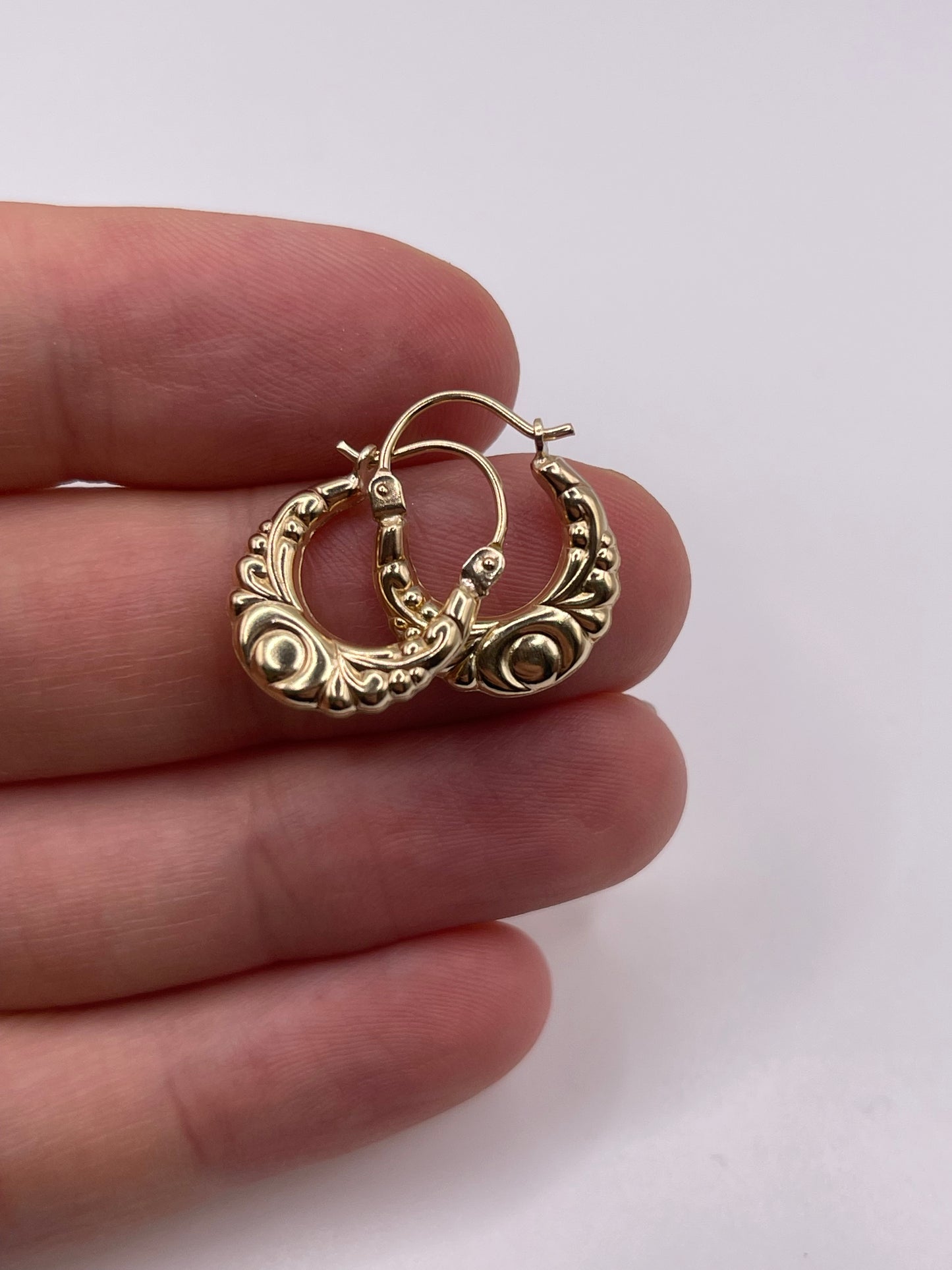 9ct gold earrings