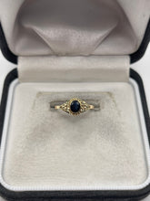 Load image into Gallery viewer, 9ct gold sapphire ring
