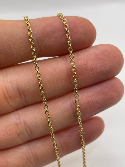 9ct gold chain 340
