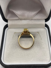 Load image into Gallery viewer, 14ct gold opal and diamond ring

