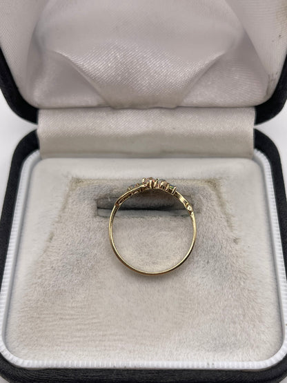 9ct gold opal ring