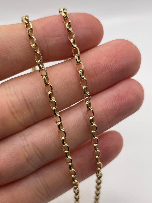 9ct gold chain 101