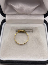 Load image into Gallery viewer, 9ct gold emerald and diamond ring
