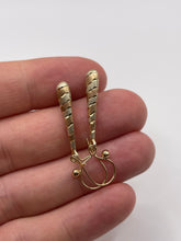 Load image into Gallery viewer, 9ct gold earrings
