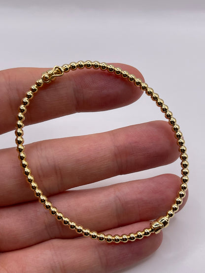 9ct gold bangle