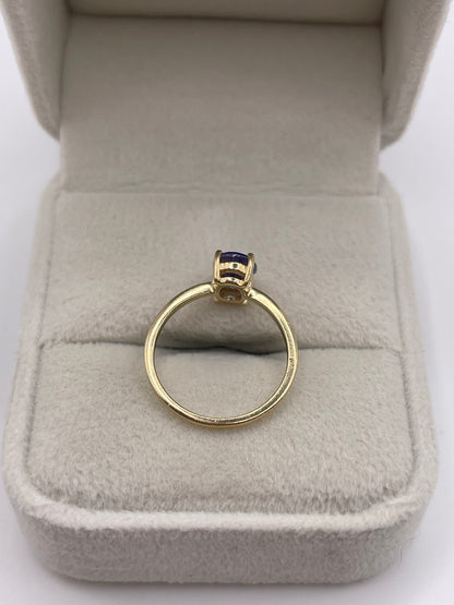 9ct gold tanzanite ring