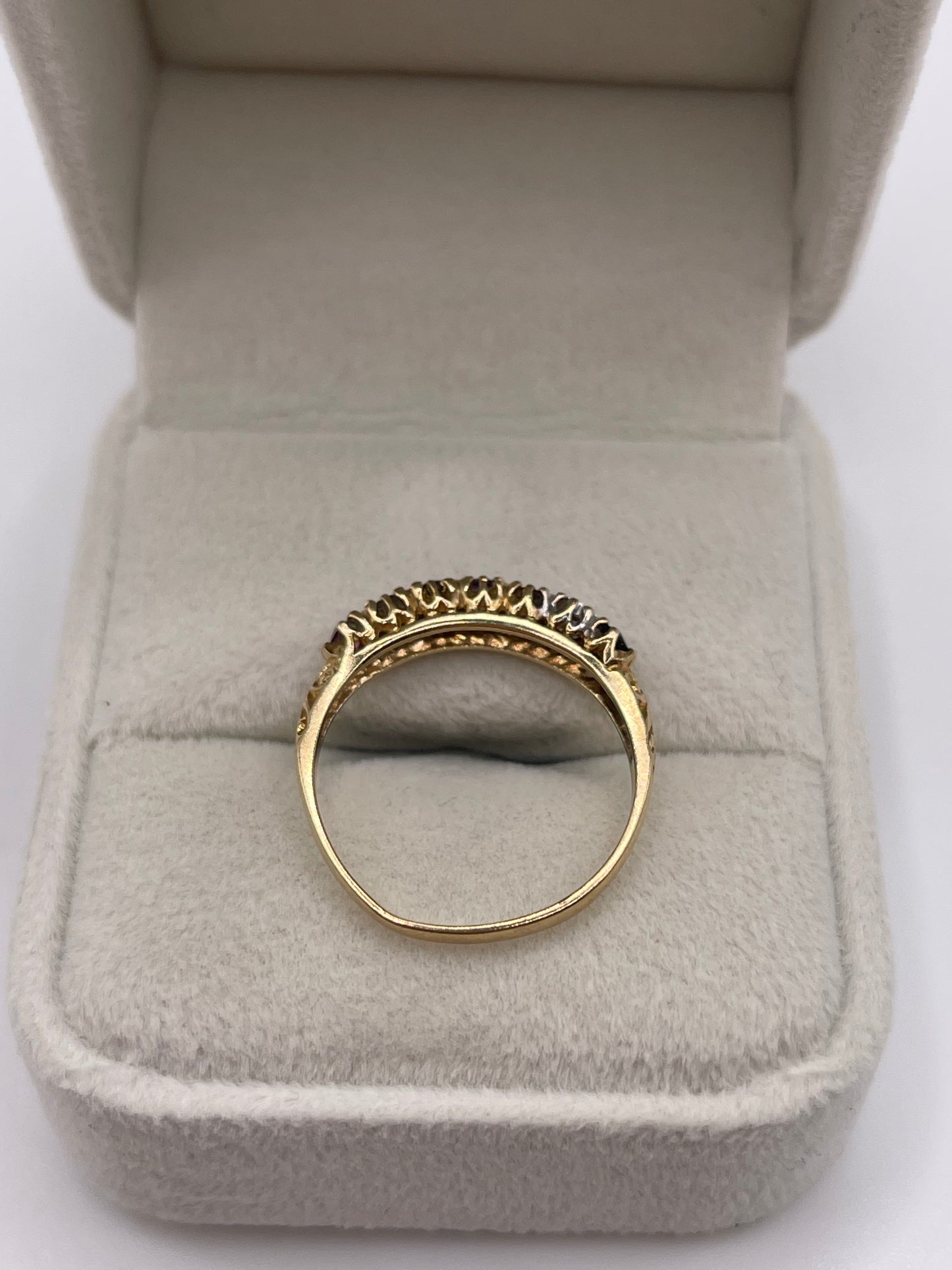 9ct gold regards ring