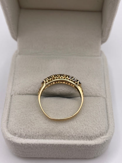 9ct gold regards ring
