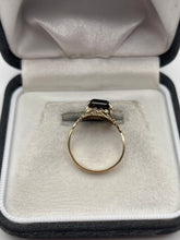 Load image into Gallery viewer, 9ct gold Smokey quartz ring
