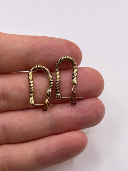 9ct gold earrings