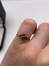 Load image into Gallery viewer, 9ct gold sapphire and diamond ring
