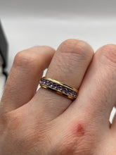 Load image into Gallery viewer, 9ct gold tanzanite ring

