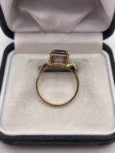 Load image into Gallery viewer, 9ct gold ametrine and diamond ring
