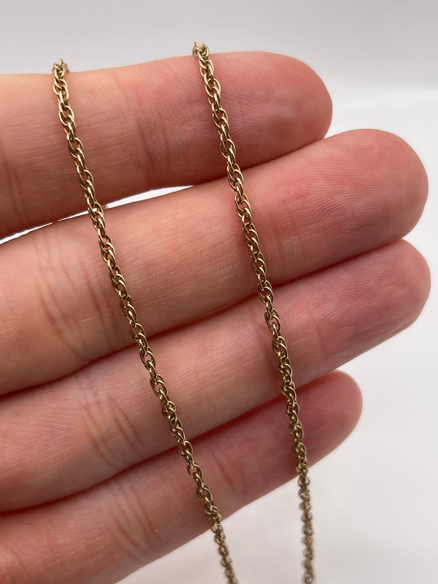 9ct gold chain 50
