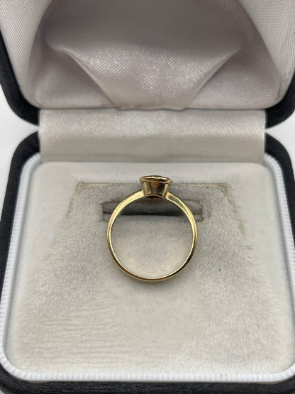 9ct gold iolite ring