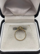 Load image into Gallery viewer, 9ct gold sapphire and opal ring
