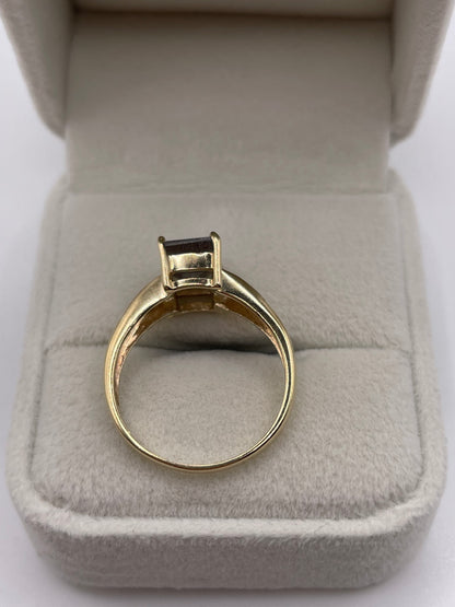 9ct gold labradorite ring