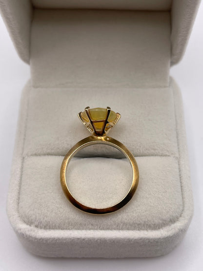 9ct gold opal ring