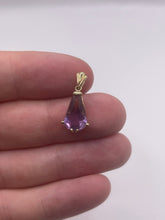 Load image into Gallery viewer, 9ct gold ametrine pendant
