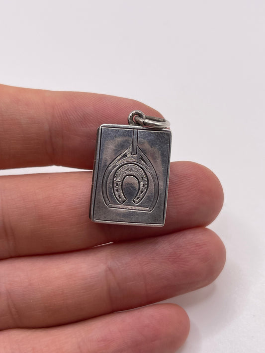 Antique silver locket