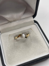 Load image into Gallery viewer, 9ct gold opal and diamond ring

