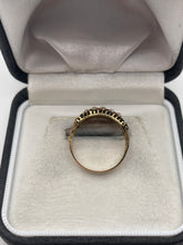 Load image into Gallery viewer, Antique 15ct gold pearl and ruby ring
