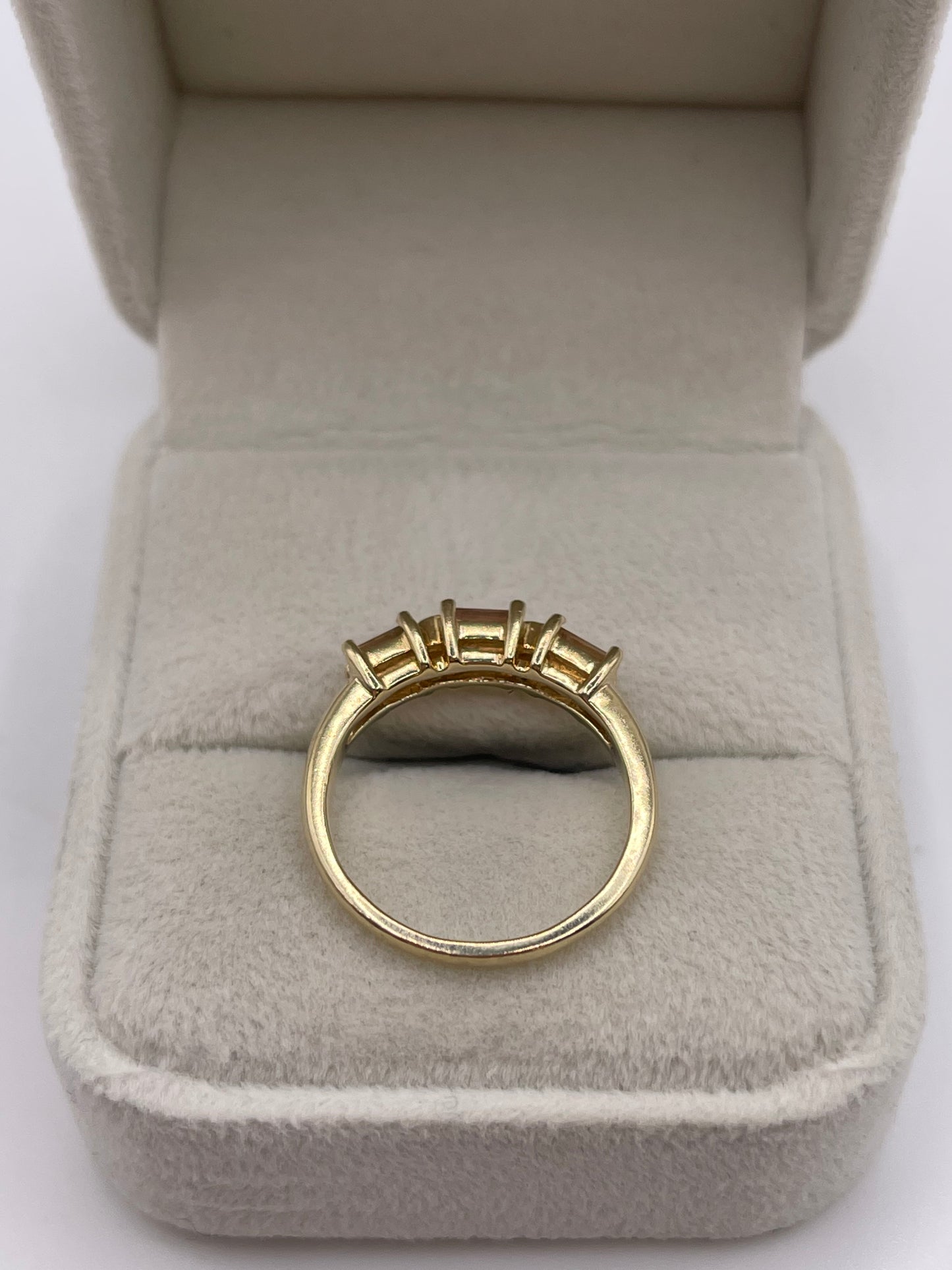 9ct gold tourmaline ring