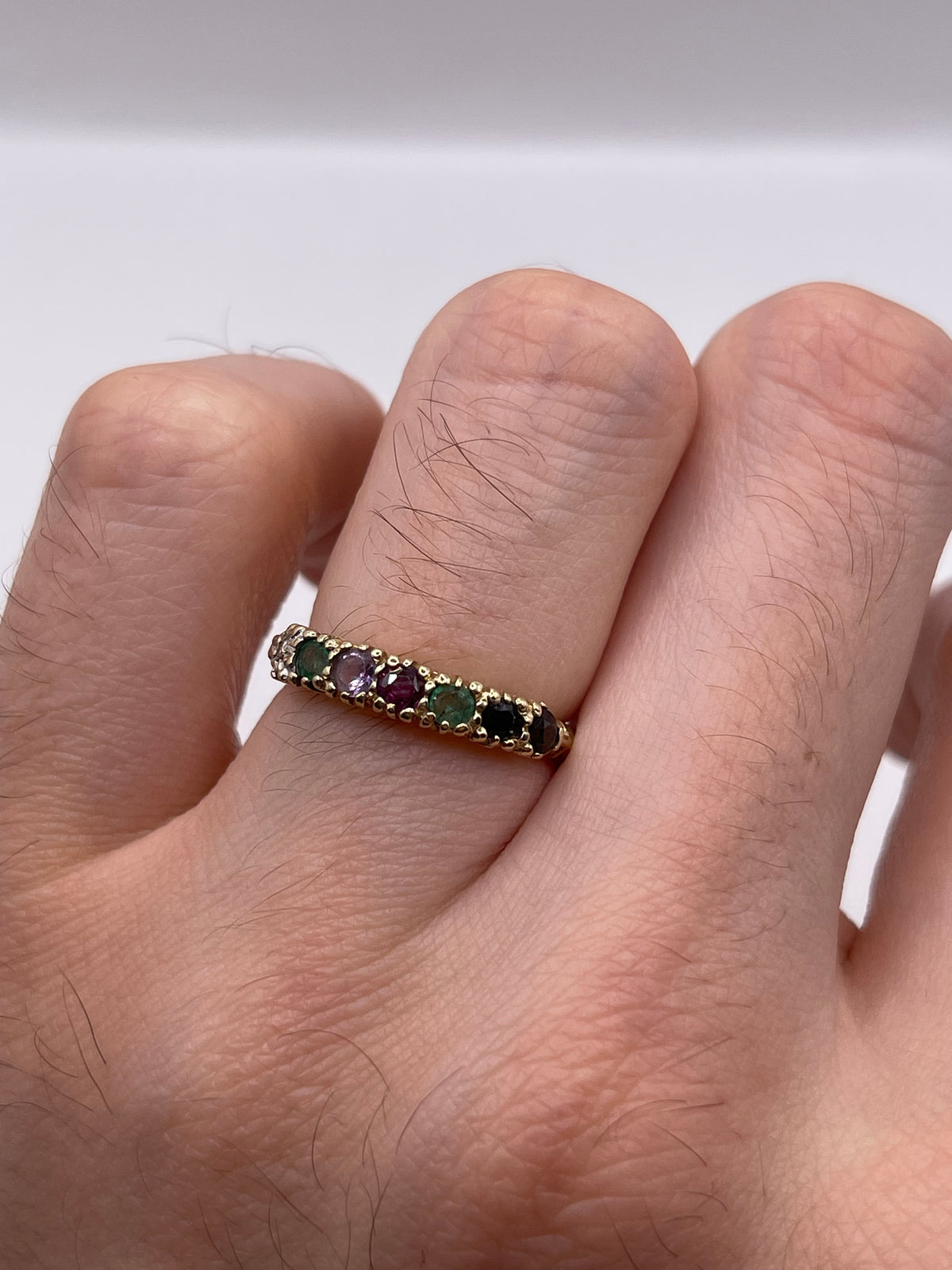 9ct gold dearest ring
