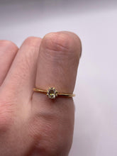 Load image into Gallery viewer, 18ct gold rose cut diamond ring
