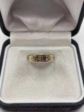 Load image into Gallery viewer, 9ct tri gold ring
