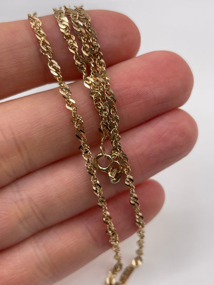 9ct gold chain 69