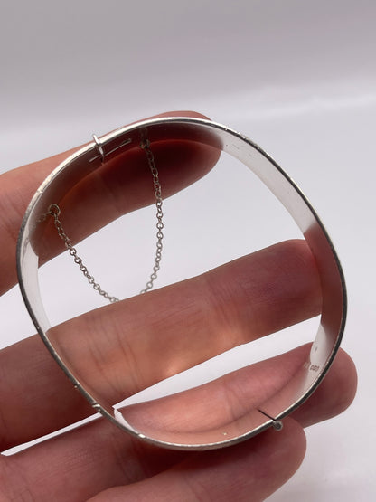 Vintage silver bangle