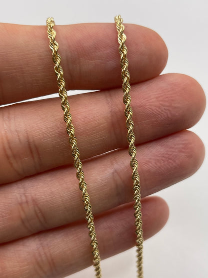 9ct gold chain 299