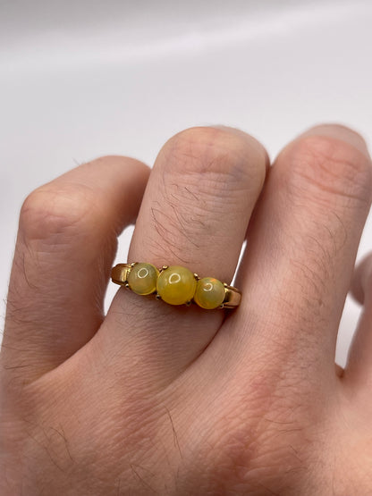 9ct gold opal ring