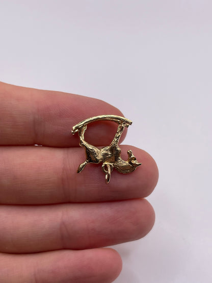 9ct gold rocking horse charm