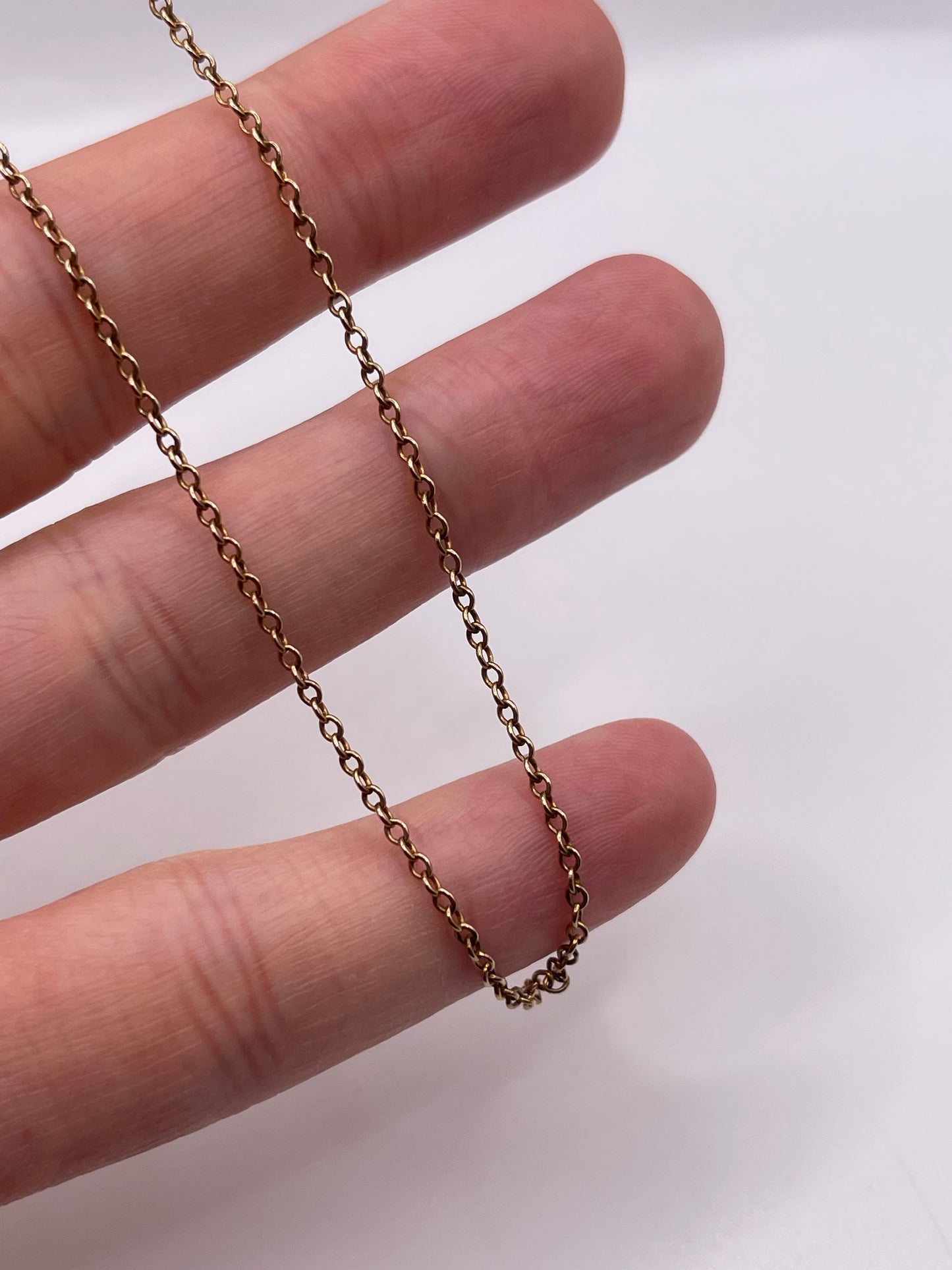 9ct gold chain 114