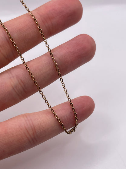 9ct gold chain 114