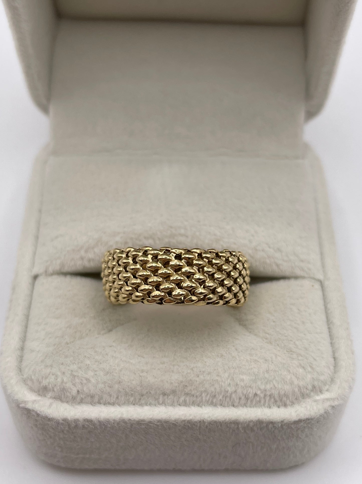 14ct gold flexible ring