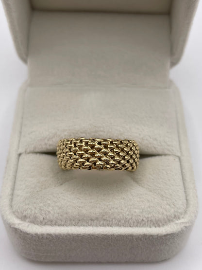 14ct gold flexible ring