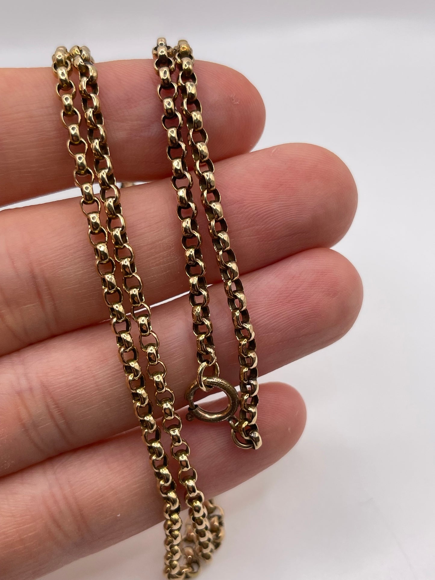 9ct rose gold chain 352