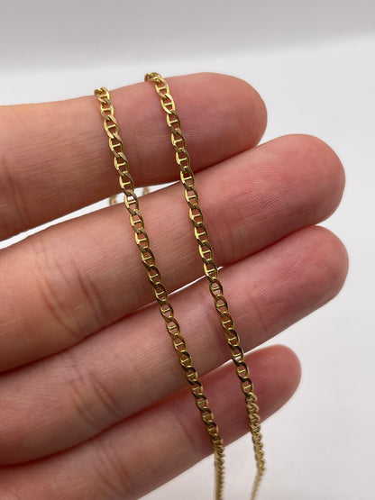 9ct gold chain 168