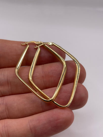 9ct gold Creole earrings