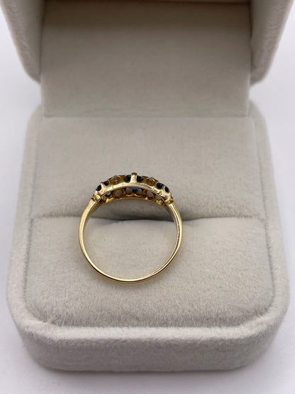 18ct gold diamond cluster ring